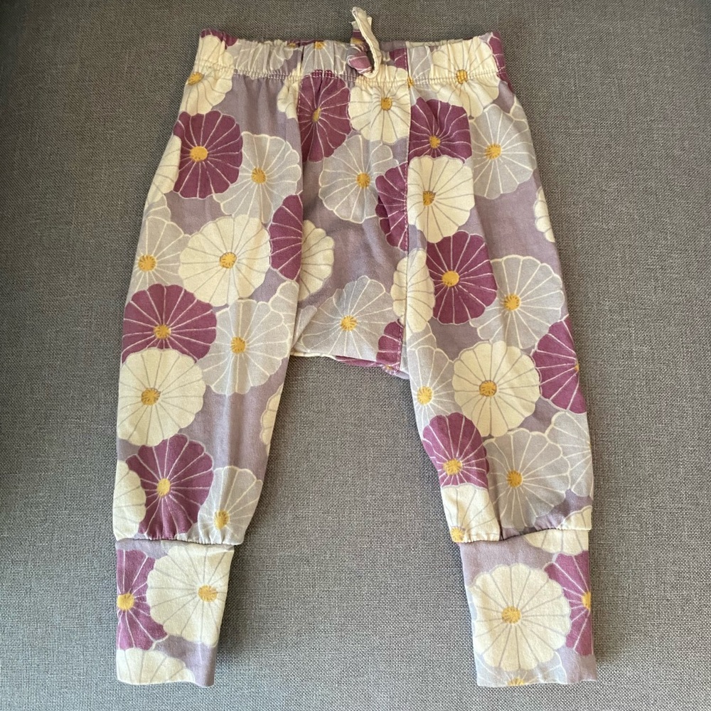Kate Quinn Cotton Purple Daisy Panda Pants